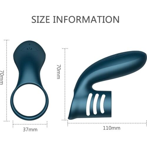 Men Sex Toy Cock Ring Male Sex Toy Penis Ring Vibrator Cock G Clitoral Stimulation Spot Male Sex Supplies Sex Toys