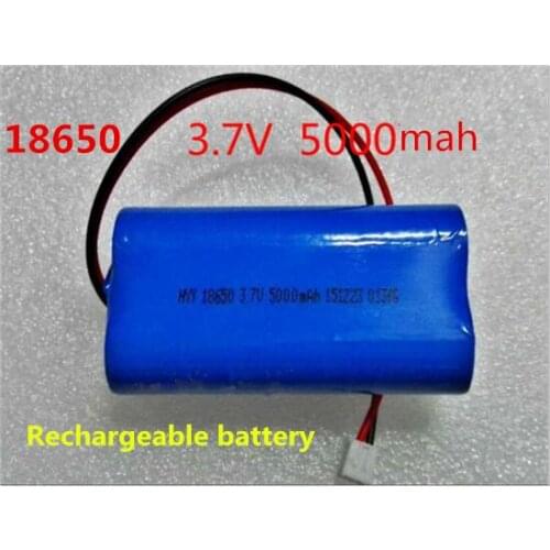 NEW 18650 3.7V 5000mah Loudspeaker Rechargeable lithium battery 18650 3.7V5000mah Li-ion battery pack