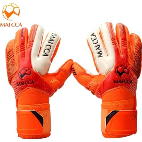Kids Professional Goalkeeper Gloves Football Finger Protection Soccer Gloves Boys Thicken Latex Non-slip Goalie Training Gloves