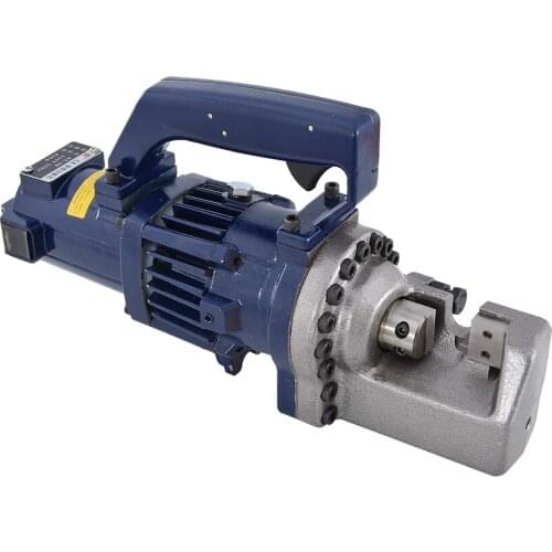 OY-20 Handheld Steel Bar Cutter Hydraulic 4-20mm Electric Rebar Cutter 750W Portable Rebar Cutting Machine Tool 110V/220V