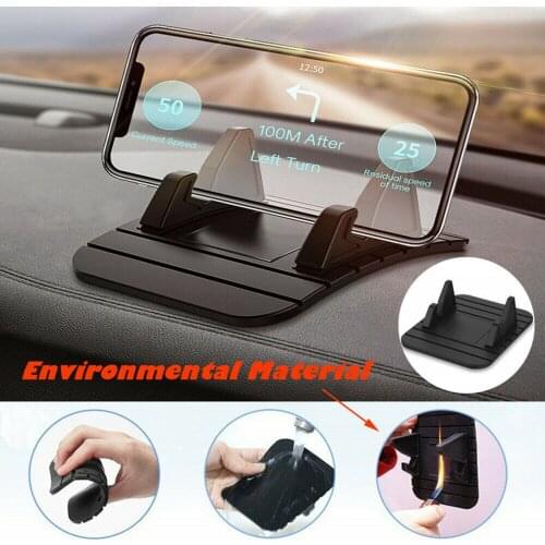Robotsky Car Dashboard Non-slip Mat Silicone Mount Phone Holder Pad For Iphone Samsung Mobile Holder Mobile Phone Stand Bracket