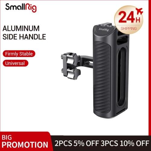 SmallRig Aluminum Universal Side Handle Light Weight for Sony Camera For Nikon Camera Accessories Rig for Video Shooting 2425