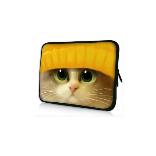 Yellow cat Laptop Sleeve Bag 15.6 For Macbook Air Pro Retina 13 16 15 13.3 15.4 Laptop Case PC Notebook Cover for Xiaomi HP Dell