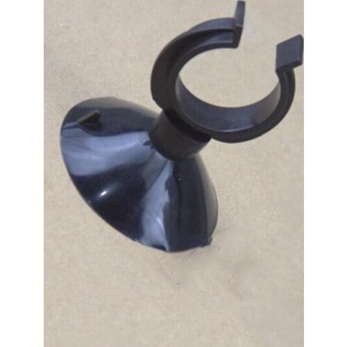 13mm ID U Type Plastic Pipe Clamp With Sucker For Aquarium Fish Tank