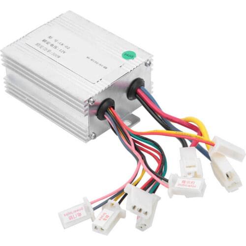 12V 500W Electric Brush Motor Controller DC Motor Speed Control for Electric Vehicle Scooter