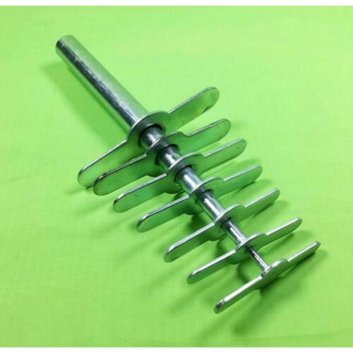 7 in 1 per set carbon steel manual laboratory punch rubber stopper perforator plug hole puncher lab drilling tools