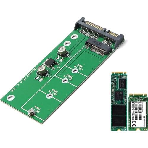 BTBcoin Add On Cards M2 to SATA NGFF ( M2 ) SSD to 2.5" SATA Adapter M.2 2.5 inch NGFF SSD to SATA3 Convert Card M.2 to SATA NEW