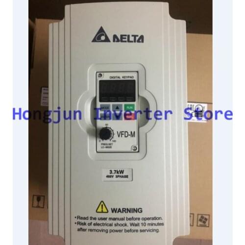 New Delta VFD M VFD-M series inverter 380V 460V inverter 3.7kw VFD037M43A Delta ac inverters