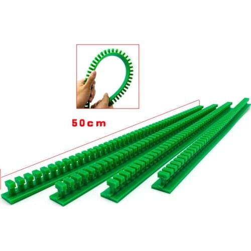 Green 50mm Long Wedge Glue Tabs for Big and Long Dent Tools Car Paintless Dent Repair Tool Auto Dent Tool Kit Super Glue Tabs