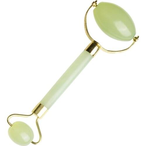 Natural Jade Massage Roller Guasha Board SPA Scraper Stone Facial Anti-wrinkle Treatment Body Facial Massager Health Care Tools