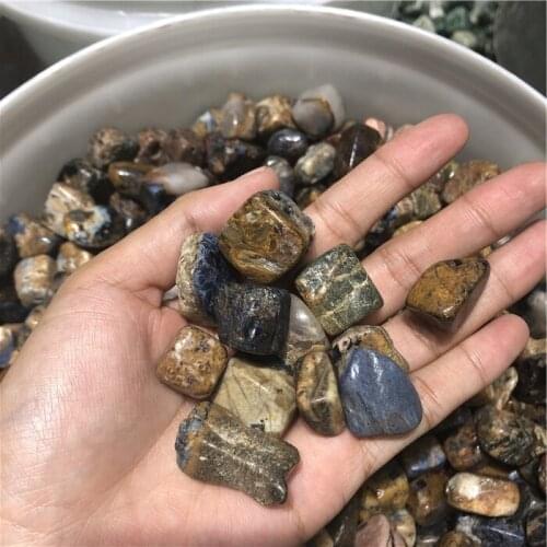 Natural polished Pietersite stone crystal healing tumbles stone