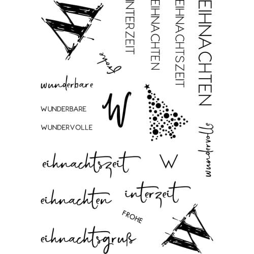 German Transparent Clear Silicone Stamp/Seal for DIY scrapbooking/photo album Decorative clear stamp A522