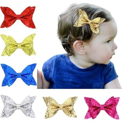 Baby girl headband Infant hair accessories clips hairpins Tie bows newborn tiara headwrap Gift Toddlers Headwear