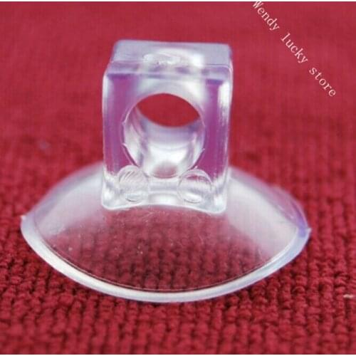 Transparent sucking disc, glass suction cup aquarium fixed sucker 2.3cm