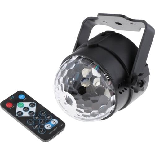 3W RGB Ball Lamp Lights Home Parties Bar Nightclub DJ Banquet Karaoke