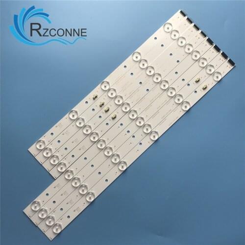 LED Backlight strip 11 lamp For Haier 39'' TV LED39D11-ZC14-01 02 03 04 (B) (C) 39DU3000 LE39M600F LE39PUV3 LE39PW3 V390HJ1-P02