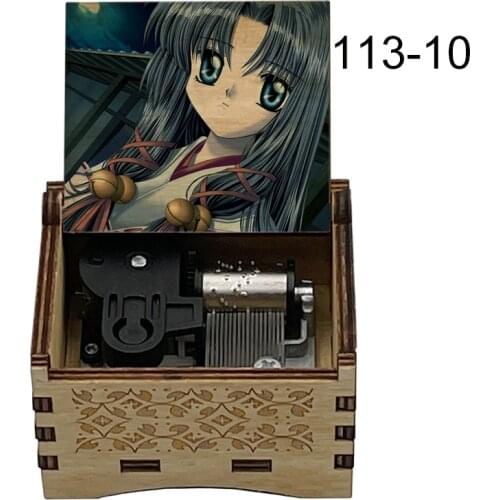 Wind up music box tori no uta Music mechanical for anime game fans friends Christmas party new year gift