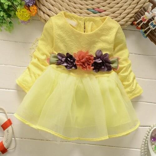 2019 Girl Baby Princess Dresses Children Dress Lovely Kids Clothing Girl Dress Fall Long Sleeve