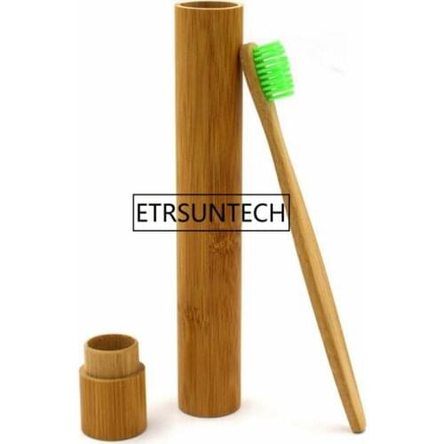 50pcs/lot Hand Made Bamboo Toothbrush Tube New Toothbrush Packing F1422