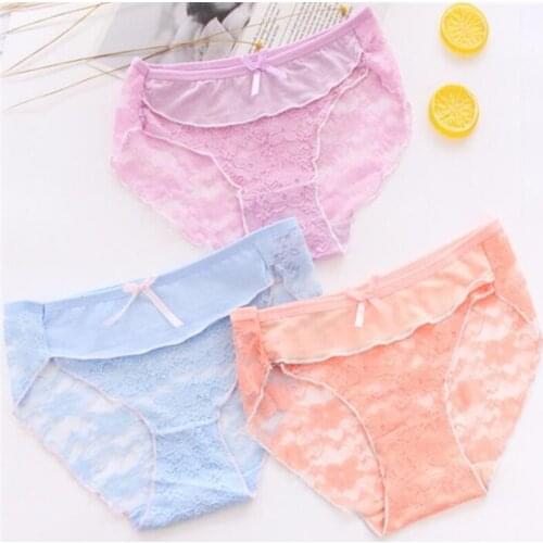 7 Pcs Cotton Underwear for Girls 2018 New Children Soft Panties Teenages Candy Color Briefs SQ-707-7P