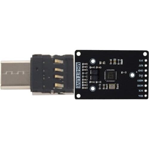 Type-C USB-C to USB 2.0 OTG Adapter for Xiaomi Mi A1 with Mini Rc522 Rfid Sensor Module Card Reader Writer Module