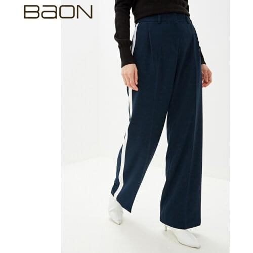 BAON Women's Wide Trousers