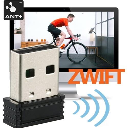 ANT+ USB Stick Wireless Receiver for Garmin Zwift Wahoo Bkool Onelap Micro USB Dongle ANT Adapter Sensor Bicycle Accessories