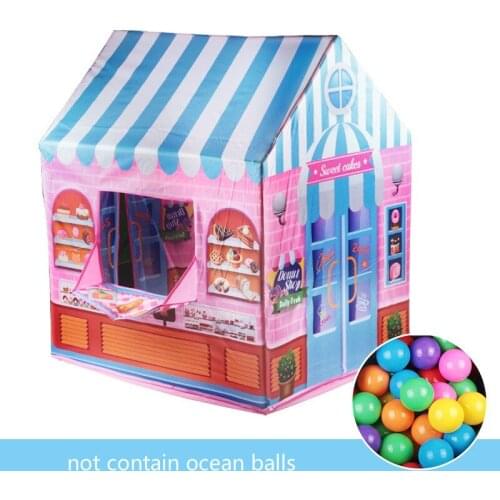 Children Game House Play Tent Indoor Toys Portable Foldable Secret Garden House Birthday Present For Kids Bedroom Decoration