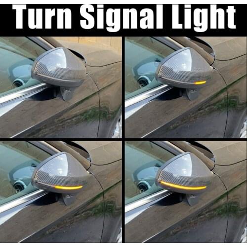 For Audi A3 S3 8V RS3 Dynamic Turn Signal LED Blinker Sequential Side Mirror light 2013 2014 2015 2016 2017 2019 2020