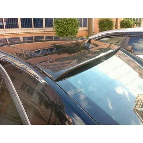 For Mercedes-Benz E-class W212 4-Door Lorinser-style Carbon Fiber Rear Window Roof Spoiler 2010-2015