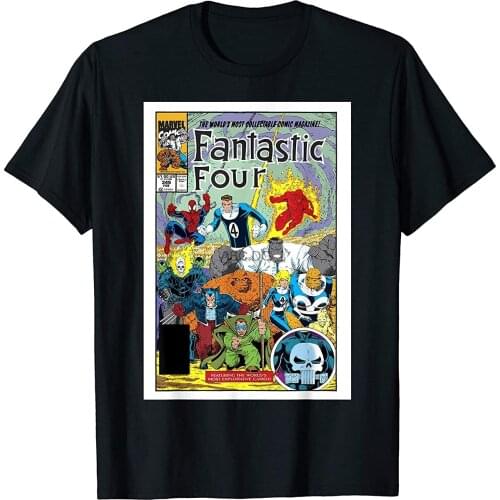 D23 Exclusive Fantastic Four Vintage Comic Book Cover T-Shirt