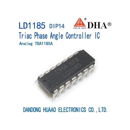 LD1185 TDA1185 Triac Phase Angle Controller ASIC DIP14