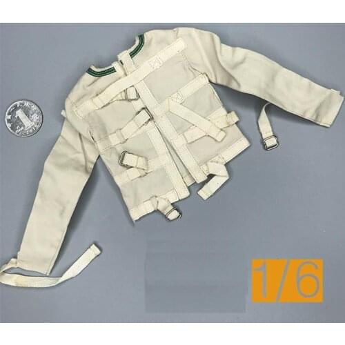 Hot Sales Scale 1/6th Joker Clown Suicidess SQUAD Male Tied Clothes Shirt For Usual 12inch Doll Figures Collection