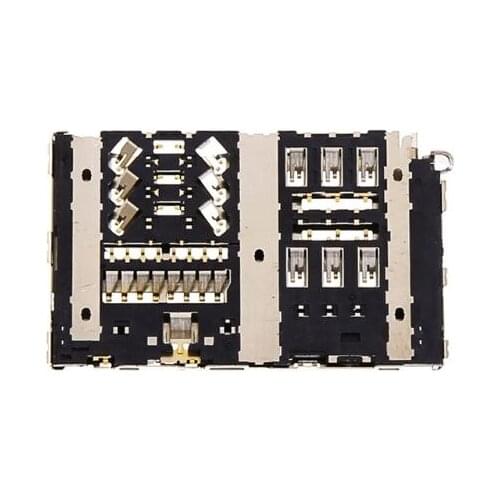 Lot Sim card reader slot tray module holder connector for LG G6 H870 H870DS LS993 VS988 H872 socket