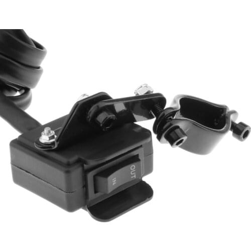 ATV UTV Mini Winch Rocker Handlebar Switch for All Winches with 2.5m Cable