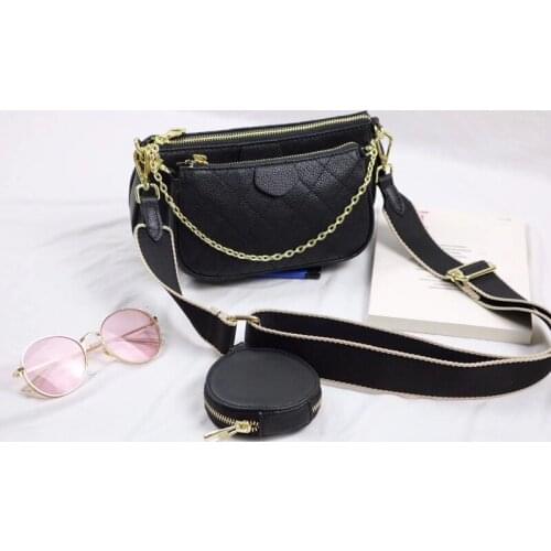 Fashion Genuine Leather Shoulder Bag Luxury Handbags Women Bags Designer Ladies Small Crossbody Bags for Female With Coin Purse