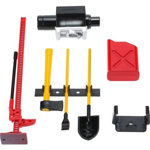 EBOYU(TM) 6Pcs AUSTAR 10008 RC Decoration Tool Set Kit RC Accessories for 1:10 RC Rock Crawler