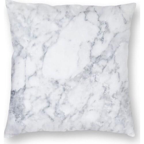 Marble Texture Veins Pillowcase Decoration Cushions Throw Pillow for Home Polyester Double-sided Printing Gift Idea