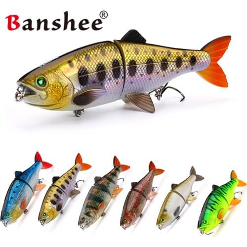 Swimbait 200m 90g Glide Swimbait Multi Jointed Life Like Fishing Lure Hard Artificial Bait for Bass Pike Muskie