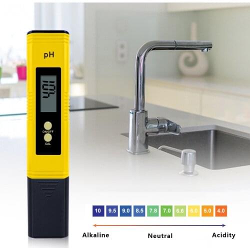 Portable PH Tester Accuracy 0.01 Digital PH Meter Tester for Water Aquarium Pool Hydroponics PH Monitor