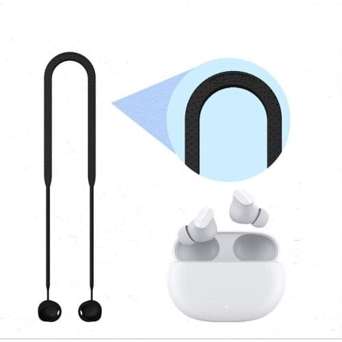 Earphone Anti-Lost Earphone Lanyard Halter Silicone Lanyard for Beats Studio Buds Bluetooth-Compitible Earphone Accessories