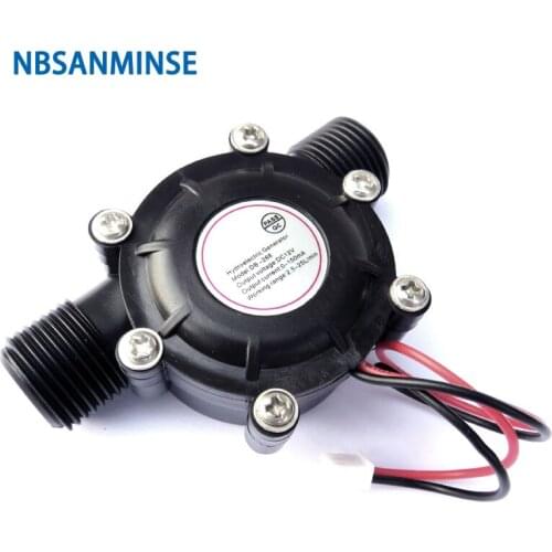 SMB-268 Water flow generator G1/2 For home lighting, sanitary ware, 6V 12V battery charge NBSANMINSE