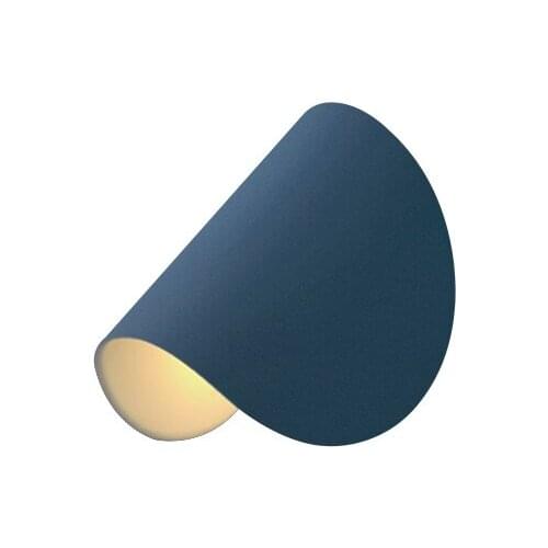 Modern minimalist Italian creative living room wall lamp Nordic bedroom bedside exhibition room rotating art wall lamp