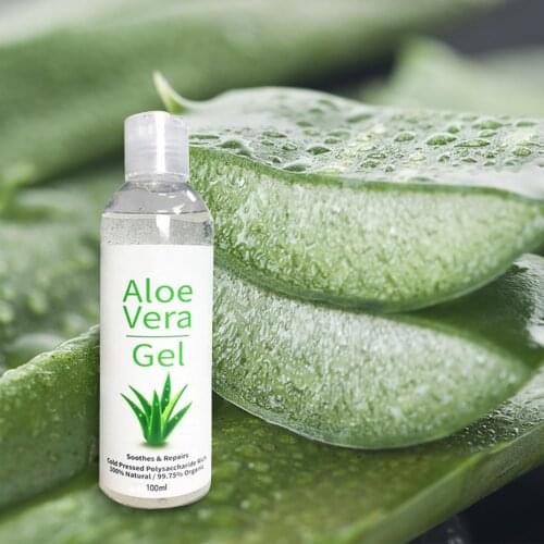 Pure Aloe Vera Gel Soothing Moisturizing Natural Plants Base Primer Acne Treatment Skin Repair Skin Care Face Cream Makeup