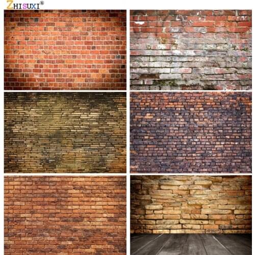 Vinyl Custom Photography Backdrops Vintage Brick Wall Theme Photo Background Studio Prop 21129 XTZQ-01