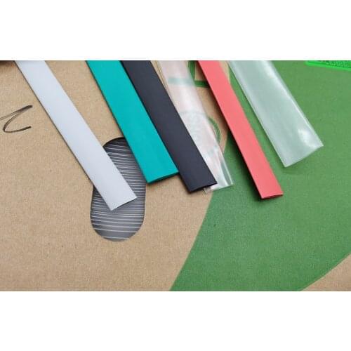 1Meter Soft 2:1 Heat Shrink Tube Wire Cable Insulation Tubing Yellow Blue Green Red Blue Dia1 2 3 4 5 6 8 9 10 11 12 14 16 25 mm