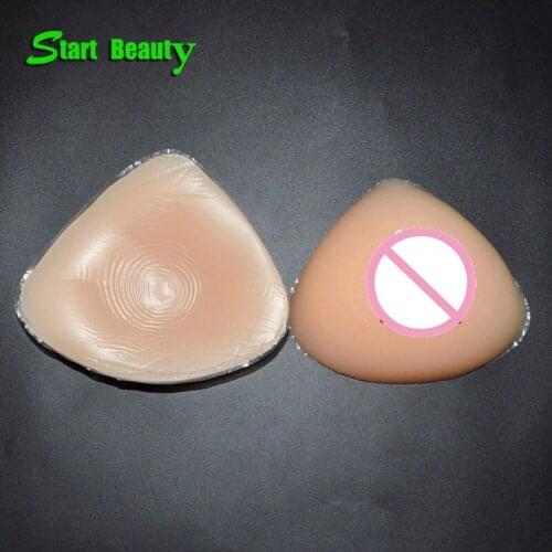 1200g/pair D Cup fake silicon breasts form Enhancer Boobs Pads Swimwear pad Fake faux seins vagina transgender drag queen