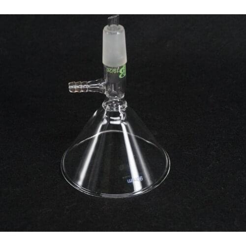 19/26 Joint 90mm Funnel O.D Lab Glass Conical Filtering For Chemistry