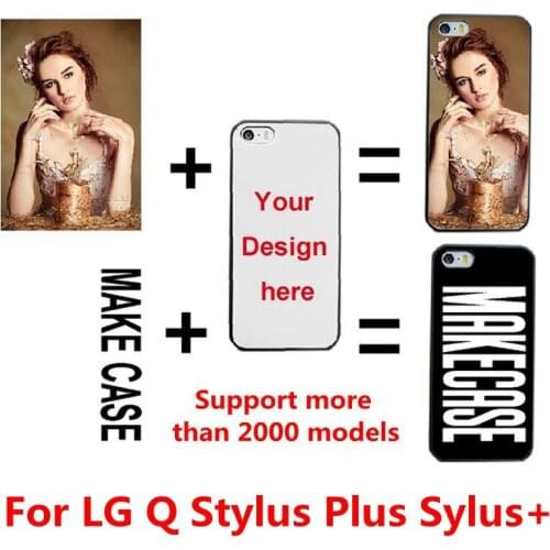 DIY Personalized custom photo name Customize printing your design picture cover case for LG Q Stylus Plus Sylus