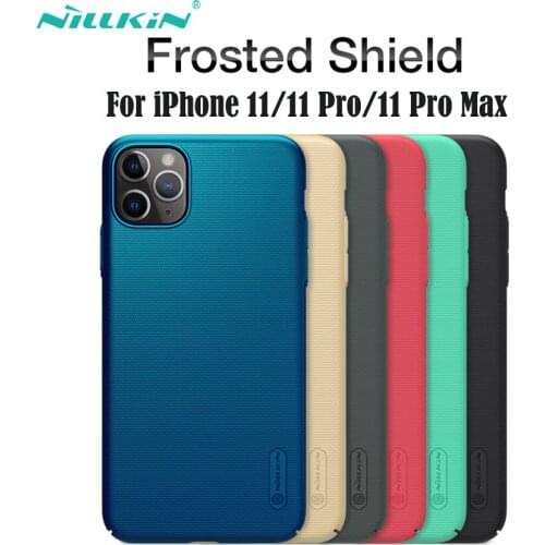 For iPhone 11 Pro Max Case Nillkin Cover For iPhone 11 Super Frosted Shield Hard PC protector Back Cover For iPhone11 Pro Case